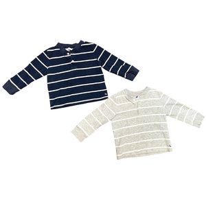 Janie and Jack striped long sleeve set